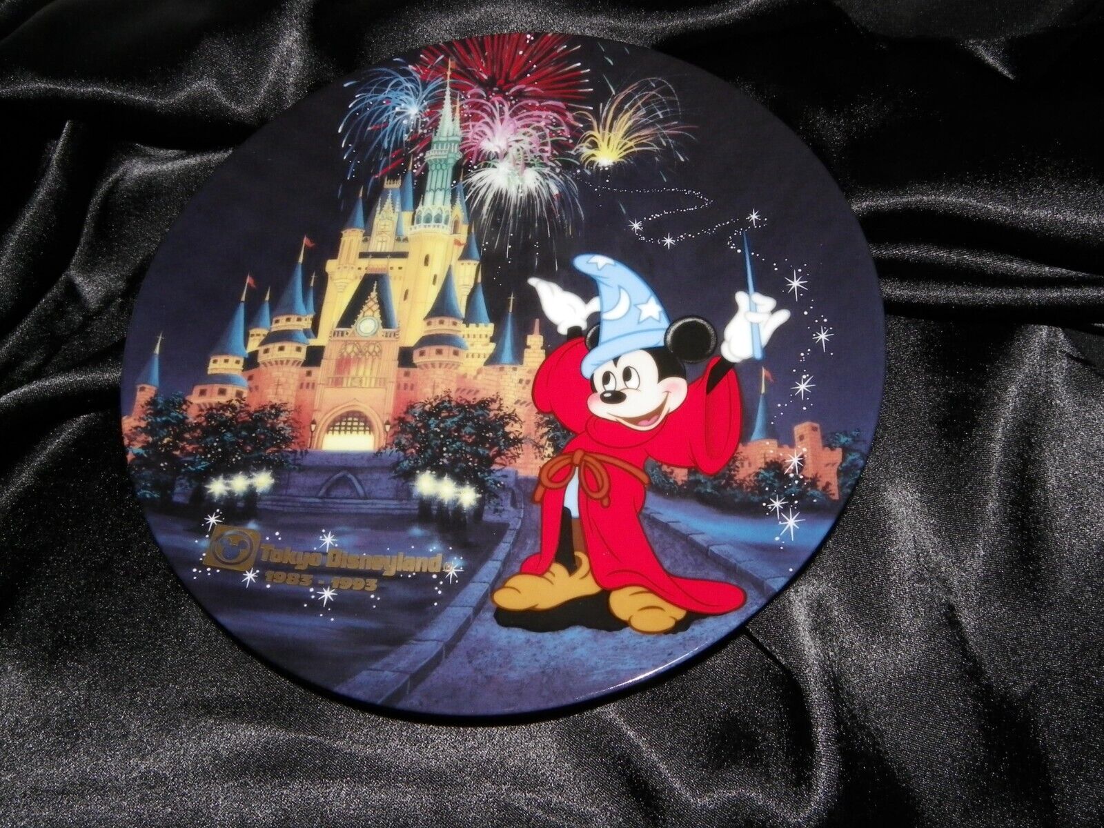 Vintage 1993 Tokyo Disneyland 10th Anniversary Plate Disney Rare #269 / 5000