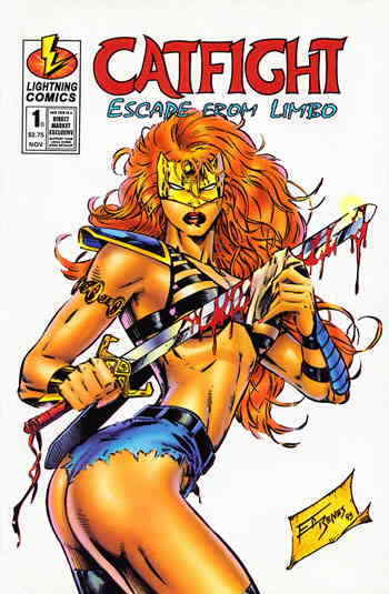 Catfight: Escape from Limbo #1B VF/NM; Lightning | we combine shipping