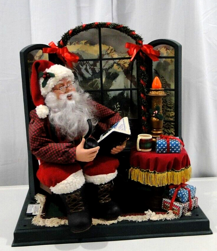 RARE 1996 Smile Industries: Night Before Christmas Story W/Santa See Description