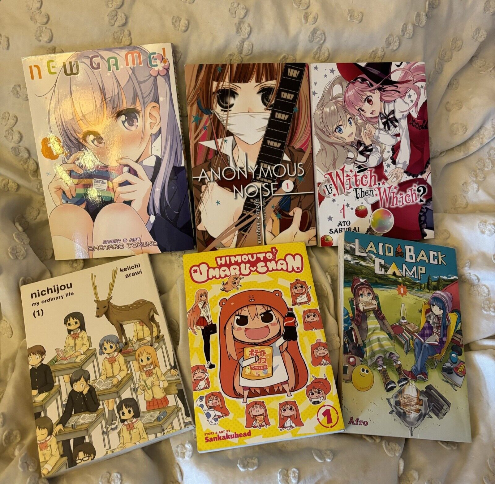 Manga lot of six books