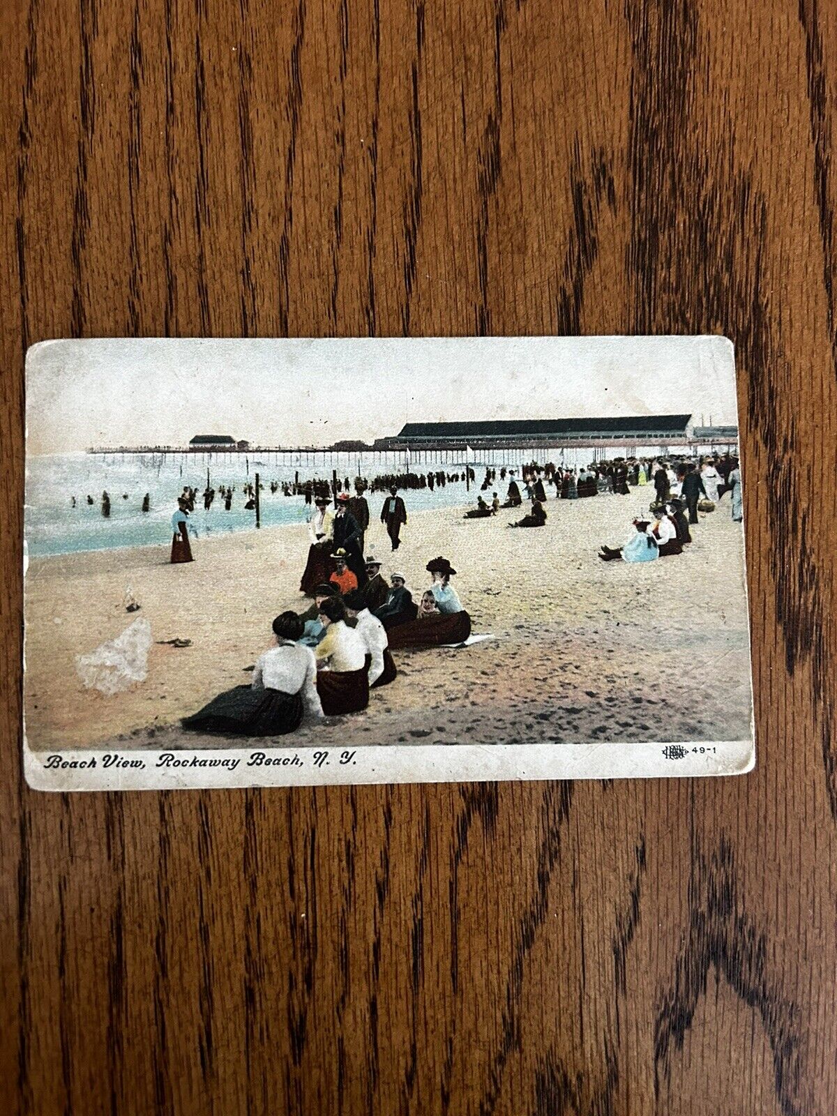 Rockaway Beach Queens LI NY Vintage Postcard c1909