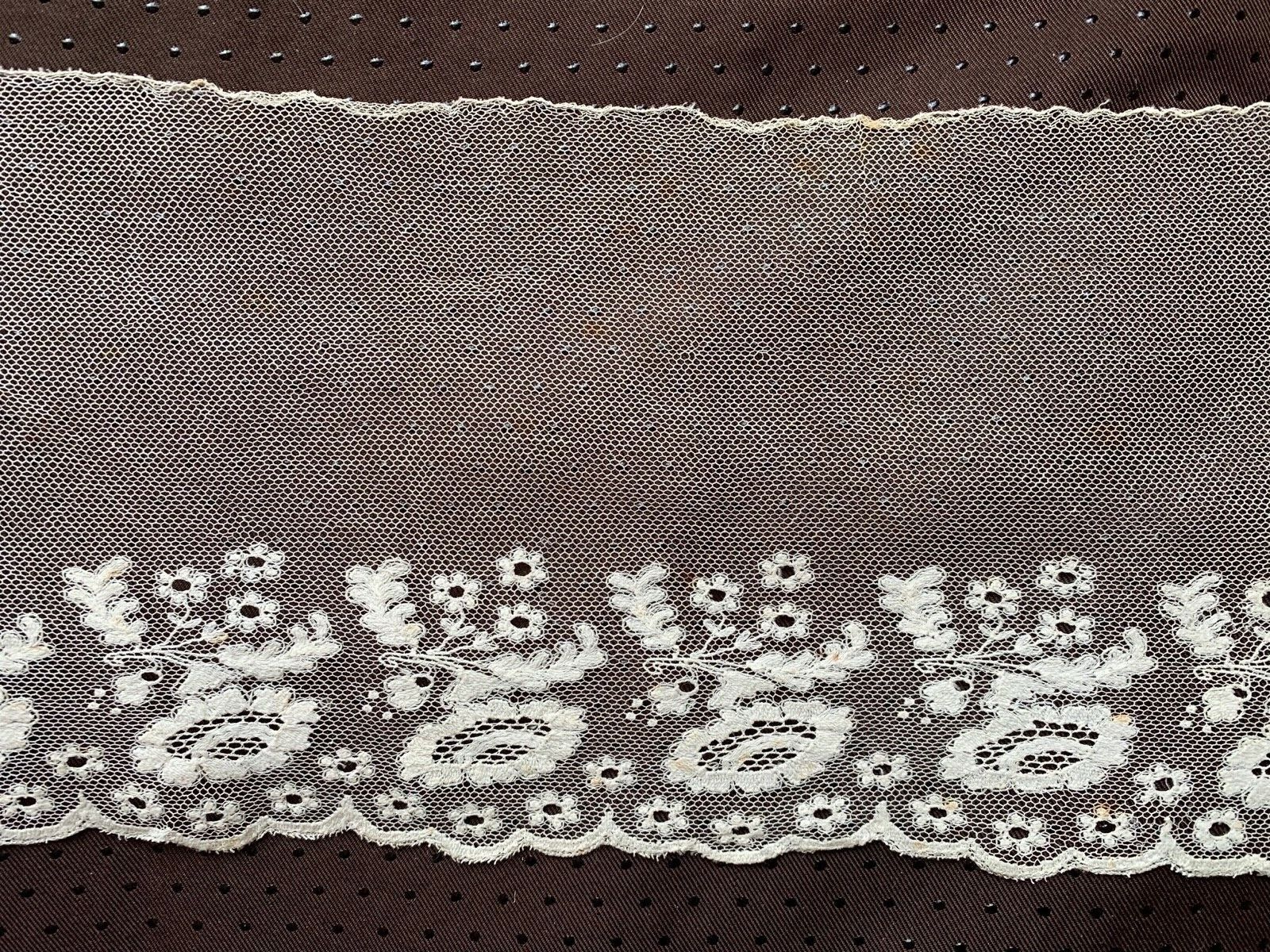 Rare Antique French Handmade lace - 