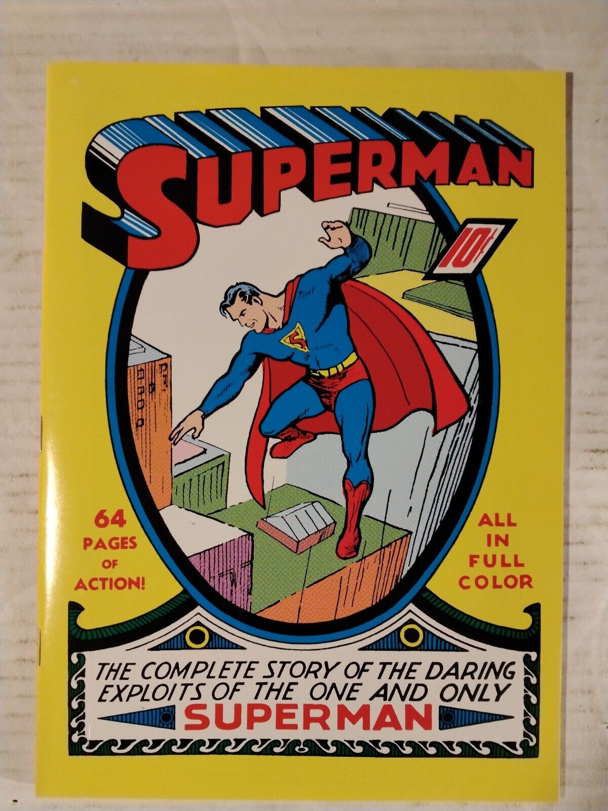 Superman 1 Masterpiece Edition 1999 reprint of 1939 issue~ Combine Free ~C24-41F