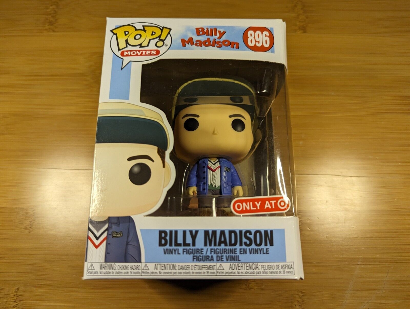 Funko Pop Vinyl Billy Madison 896 Target LE Movie Comedy Collectible Figure