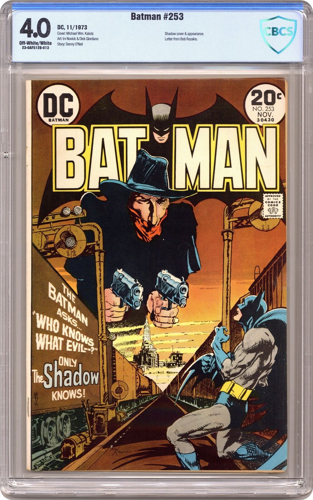 Batman #253 CBCS 4.0 1973 23-0AF5128-013