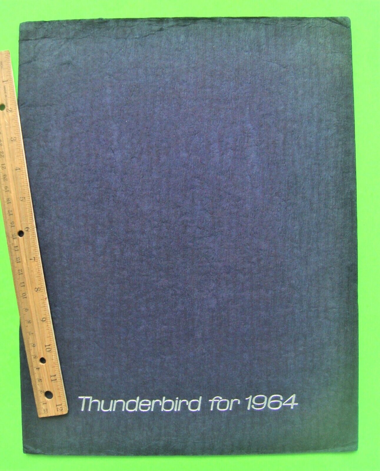 1964 FORD THUNDERBIRD GIANT PRESTIGE 24-pg BROCHURE Landau CONVERTIBLE Xlnt+++