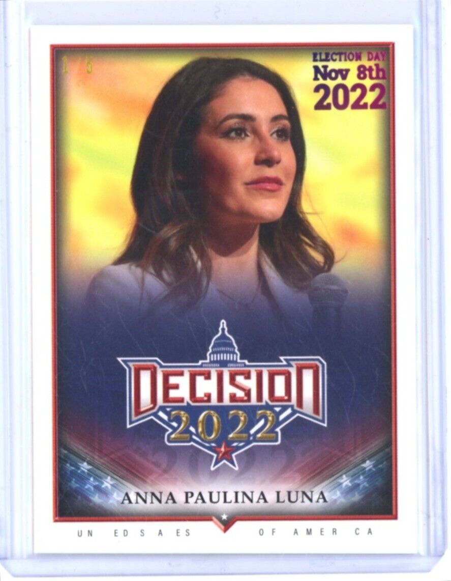 2024 2022 ANNA PAULINA LUNA DECISION #168 RAINBOW FOIL #ED 1/5