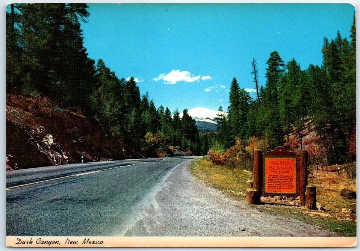 Postcard - Dark Canyon, New Mexico, USA