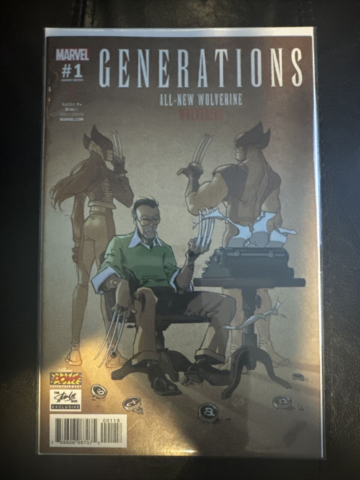 Generations #1 All-new wolverine *Stan Lee Comic Box Exclusive 2017