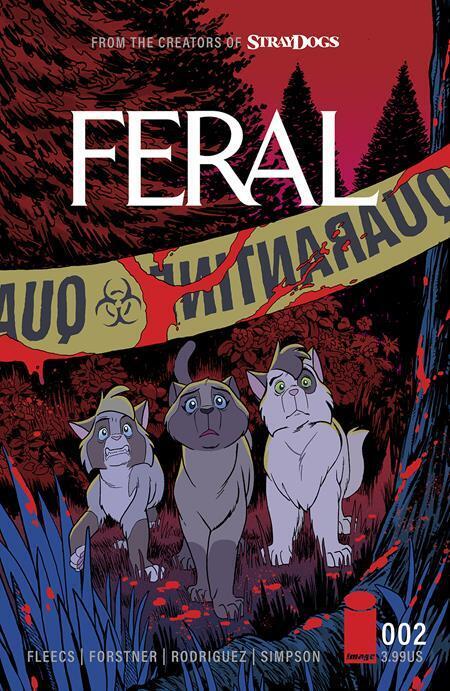 Feral #2 Cover A B Variant Set or 1:10 1:25 Options Image Fleecs 2024 NM