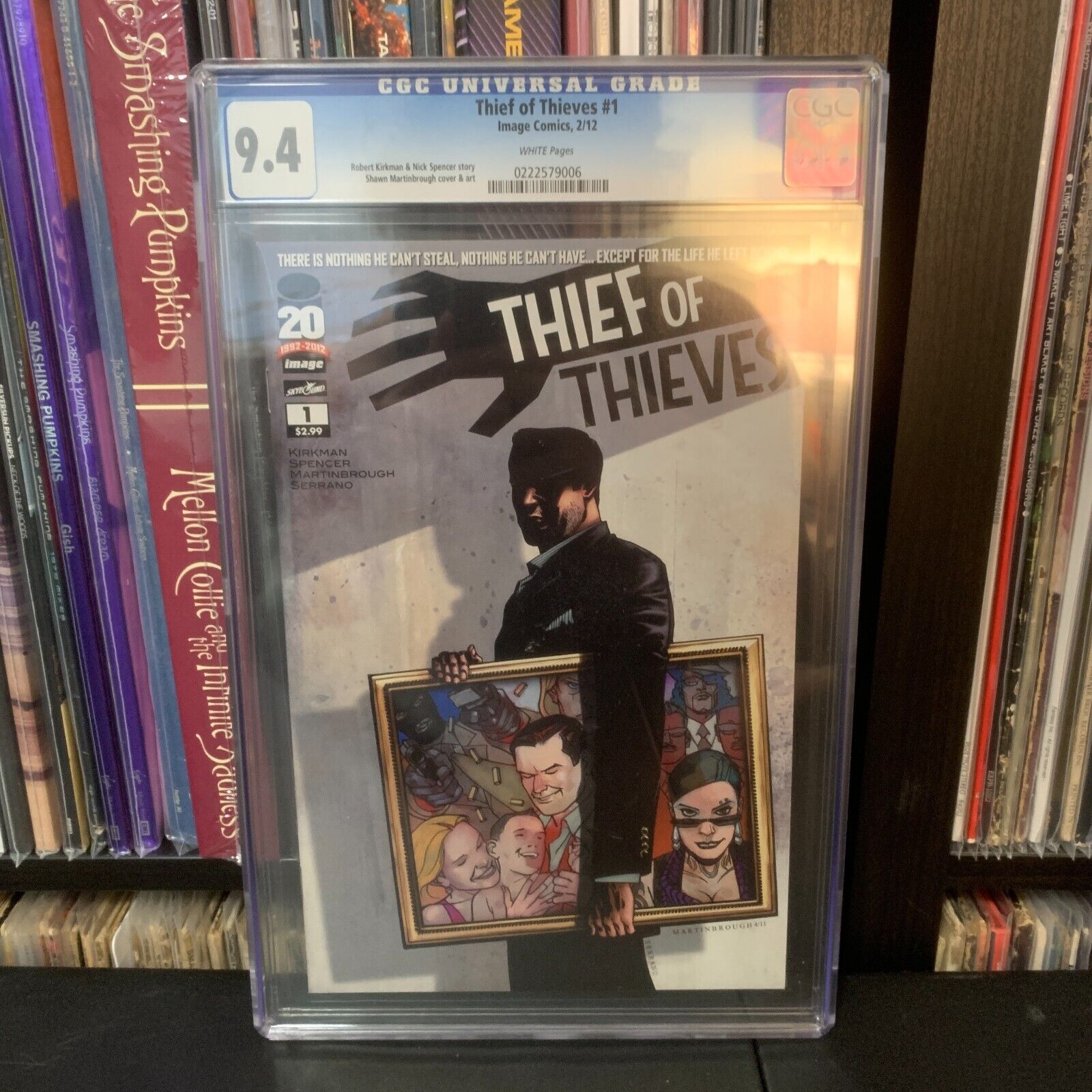 CGC 9.4 Thief of Thieves #1 1st/First Printing Image Comics 2012 BUMPED CORNER