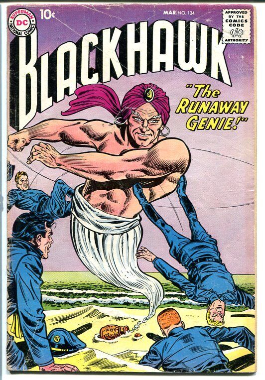 Blackhawk--#134--1959--COMIC BOOK--DC--VG-