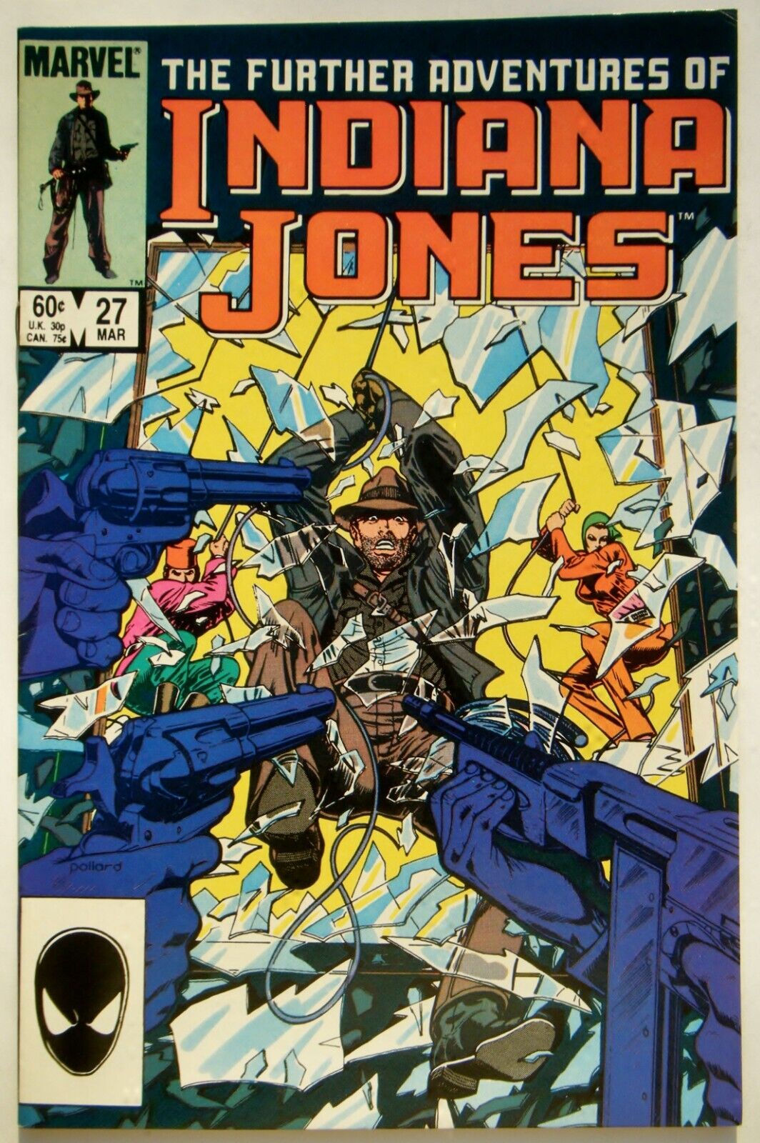 Further Adventures of Indiana Jones #27 (Mar. 85\') VF+ (8.5) Keith Pollard Cover