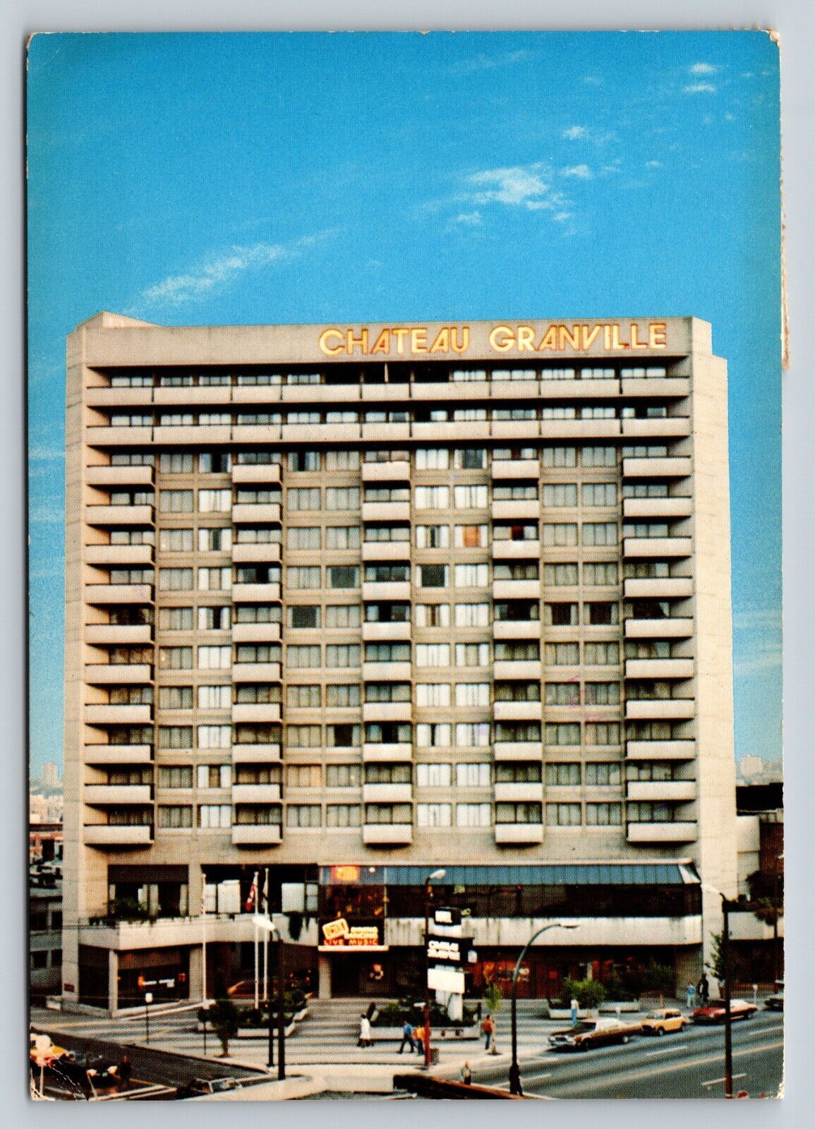 c1981 Chateau Granville Hotel Vancouver B.C. Canada 4x6\