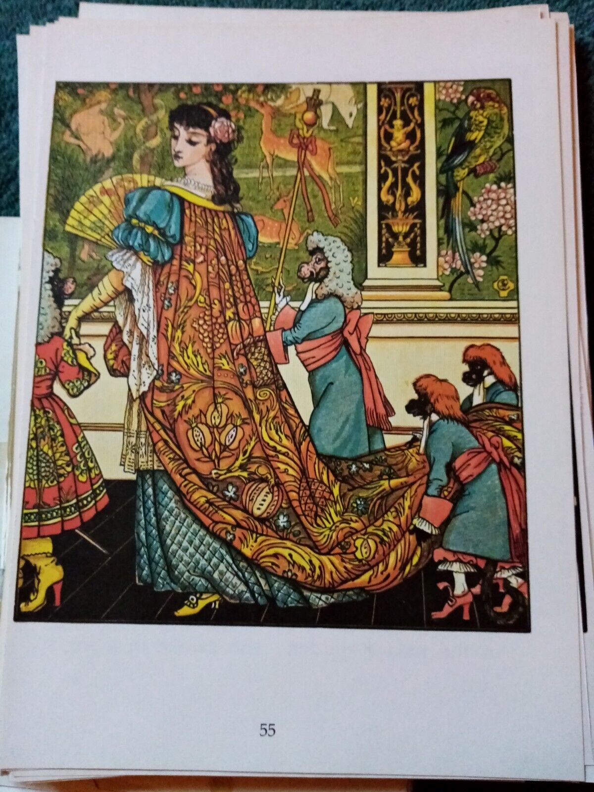 El75 Ephemera 1960s book picture beauty and the beast hs643