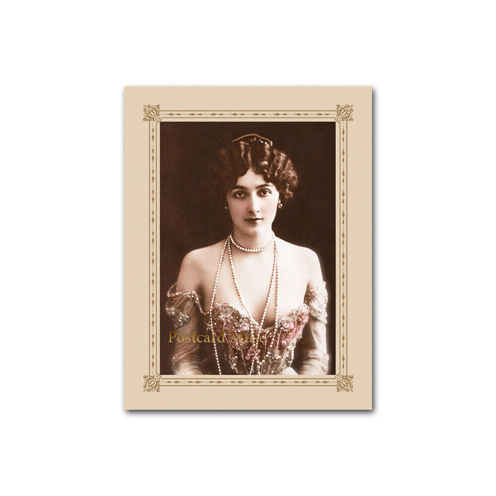 Belle Epoque Actress Lina Cavalieri New Vintage Image Postcard