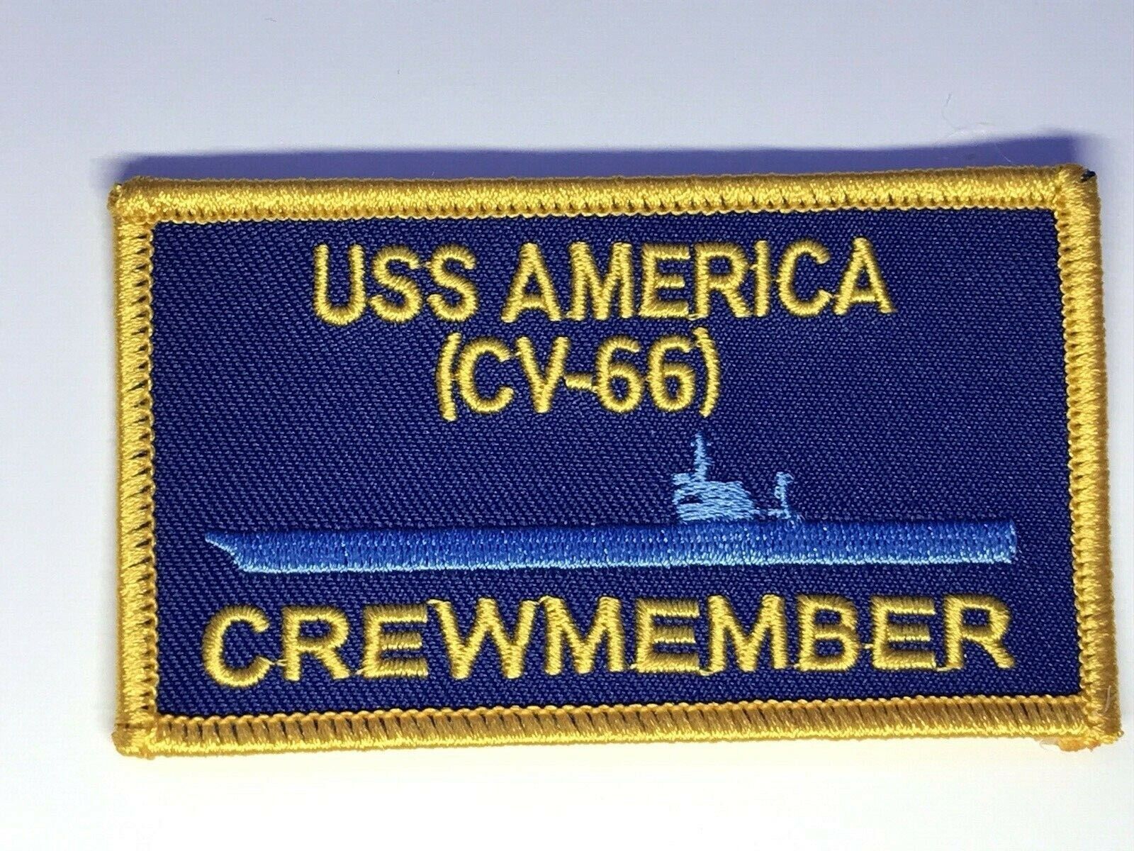 Crewmember Patch, USS AMERICA (CV-66)
