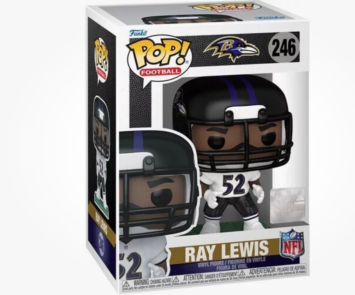 Funko Pop 246 NFL Legends Ray Lewis Baltimore Ravens Vinyl Figure