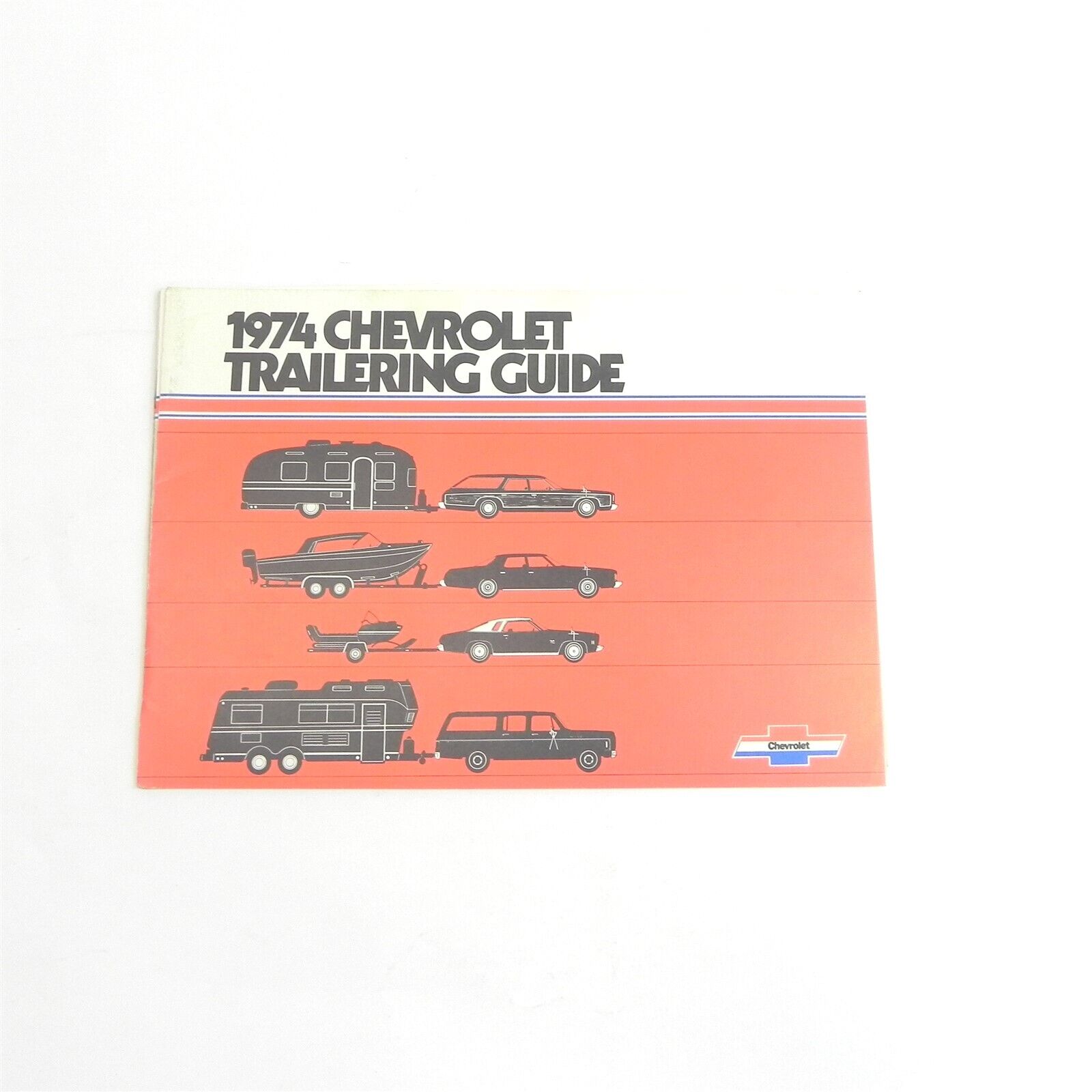 1974 CHEVROLET CHEVY TRAILERING GUIDE DEALERSHIP SALES BROCHURE SPECIFICATIONS