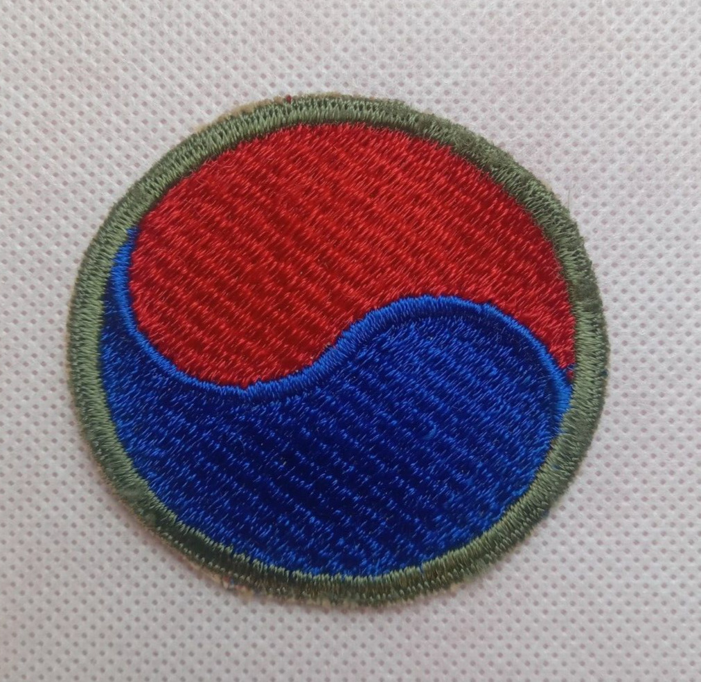 US Early Post War2 Authentic 1st Design, Military Government of Korea Patch