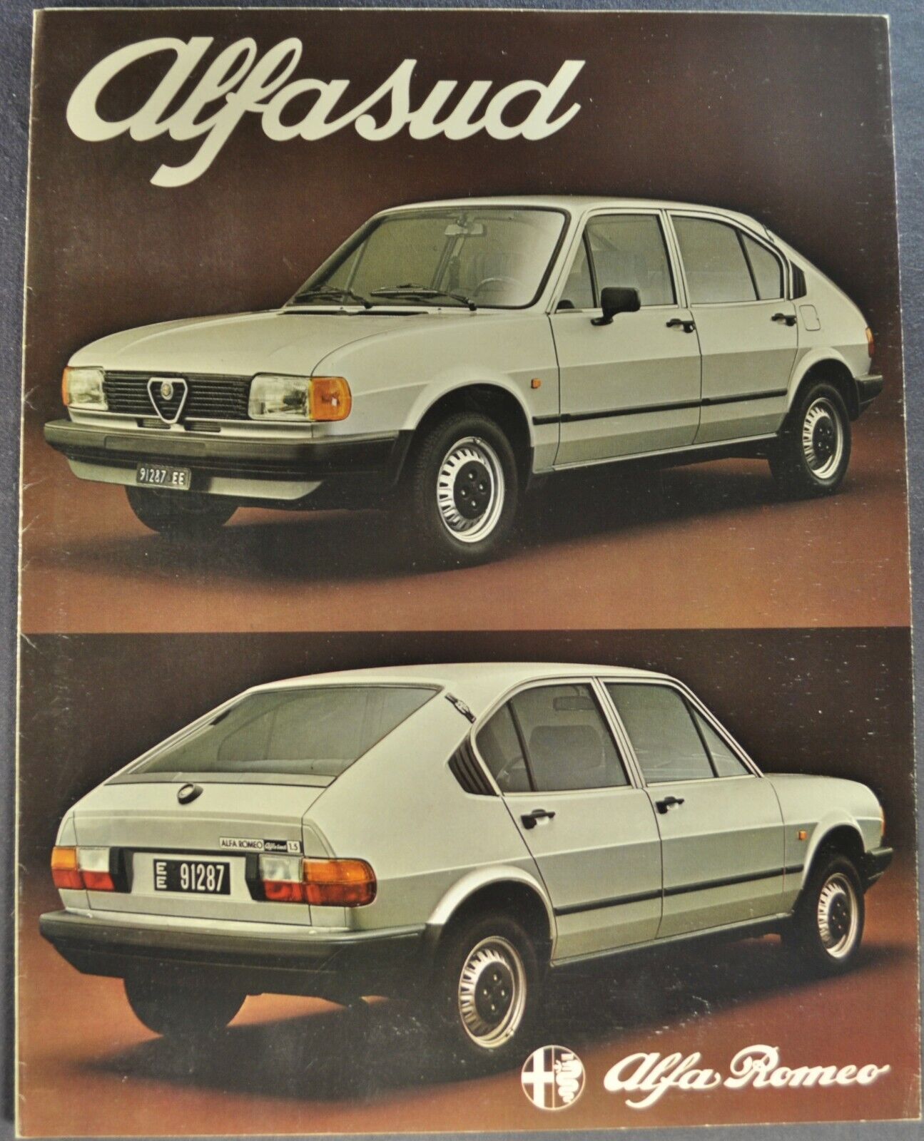 1980 Alfa Romeo Alfasud Brochure 1.3 1.5 Sedan Excellent Original 80 French Text