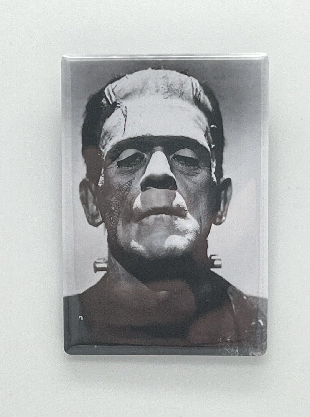 Boris Karloff Frankenstein 1931 black/white photo white Fridge / Locker Magnet