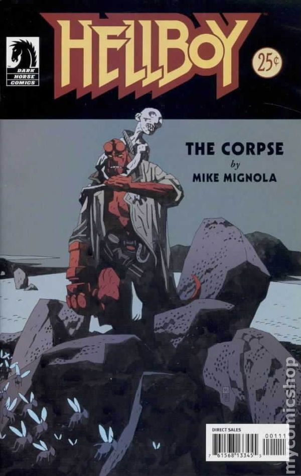 Hellboy The Corpse #1 VG 2004 Stock Image Low Grade