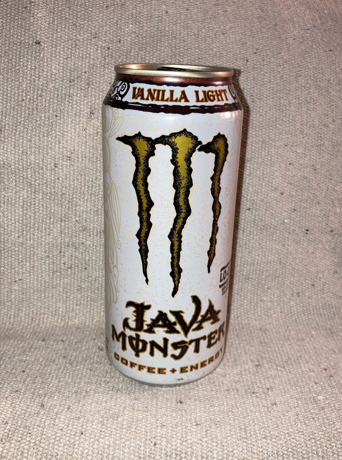 2010 Monster Energy Java Vanilla Light Drink 15oz 1 Full  Can Sealed New Rare