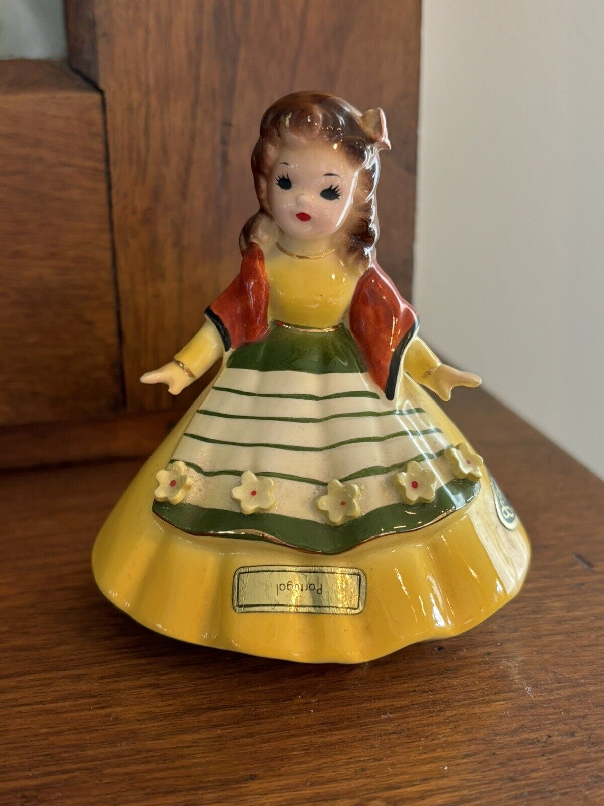 Vintage Josef Originals Little International Doll Series Figurine Portugal