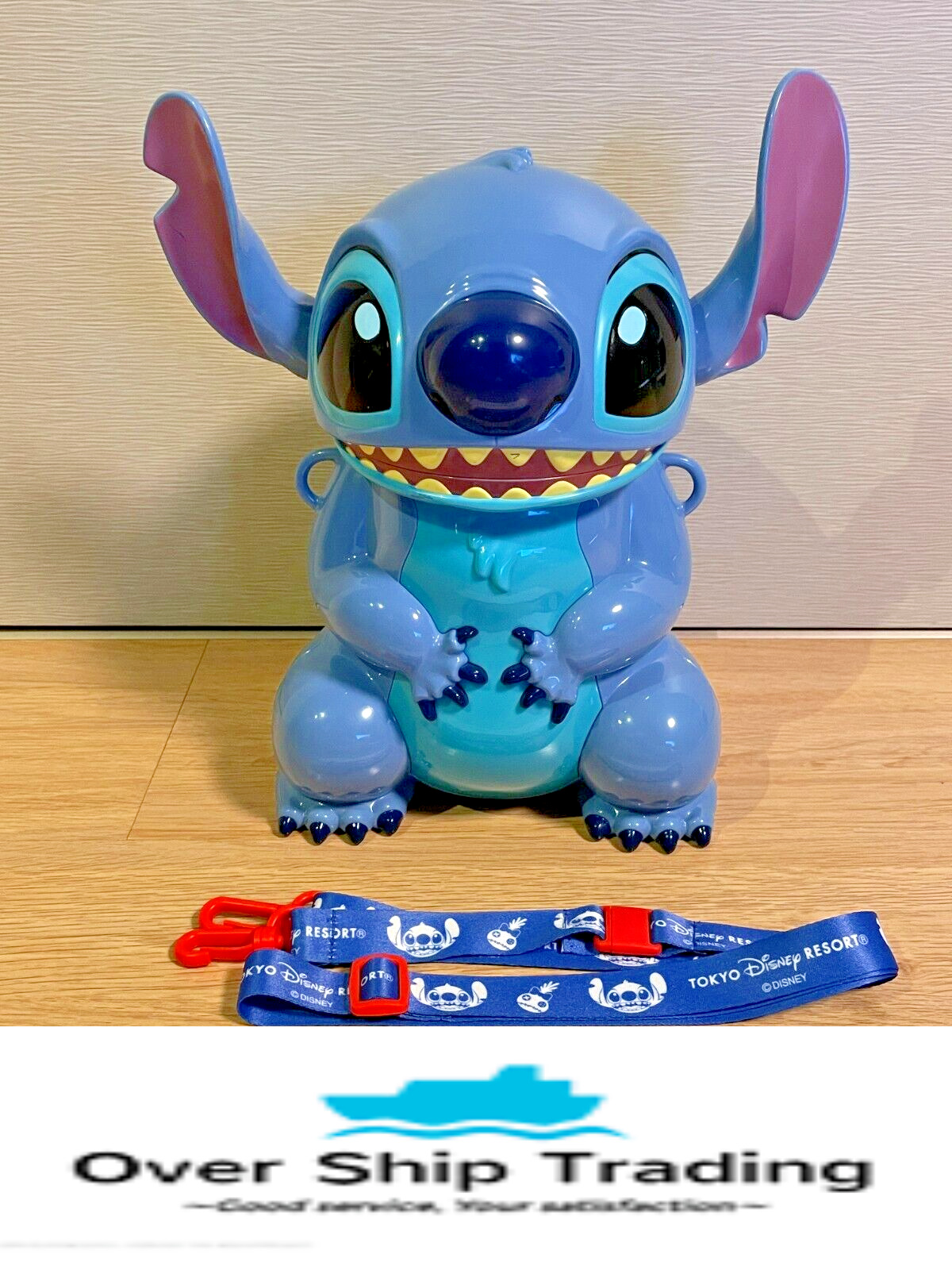 Lilo & Stitch Popcorn Bucket Container Figure Tokyo Disney Land Resort Limited