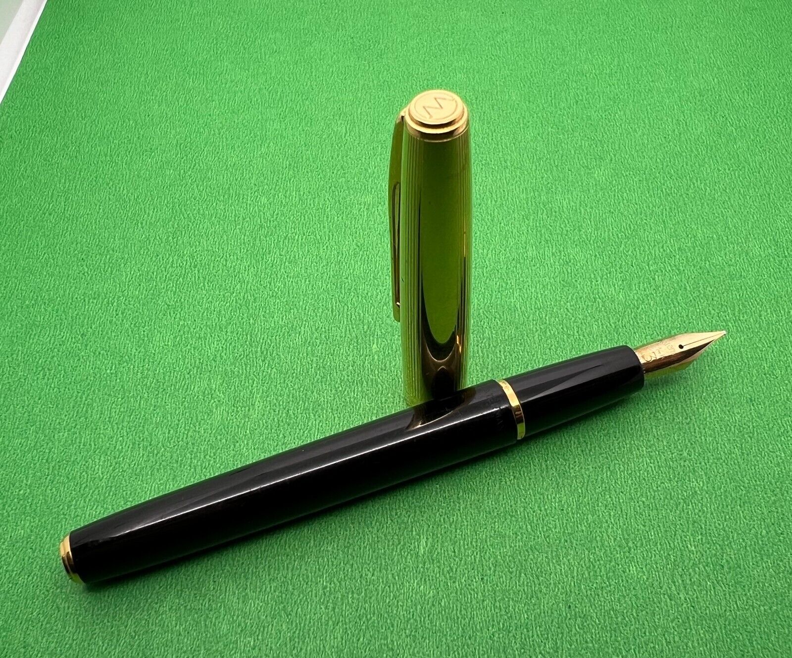 VINTAGE WATERMAN 3 FOUNTAIN PEN 14K GOLD PLATED