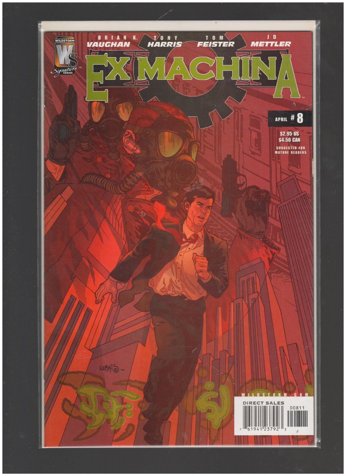 Ex Machina #8 Wildstorm/DC Comics 2005 Brian K Vaughn Tony Harris