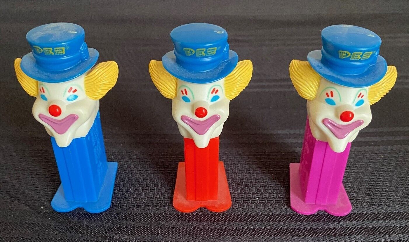 PEZ Mini Dispensers - Clowns 3-Pack