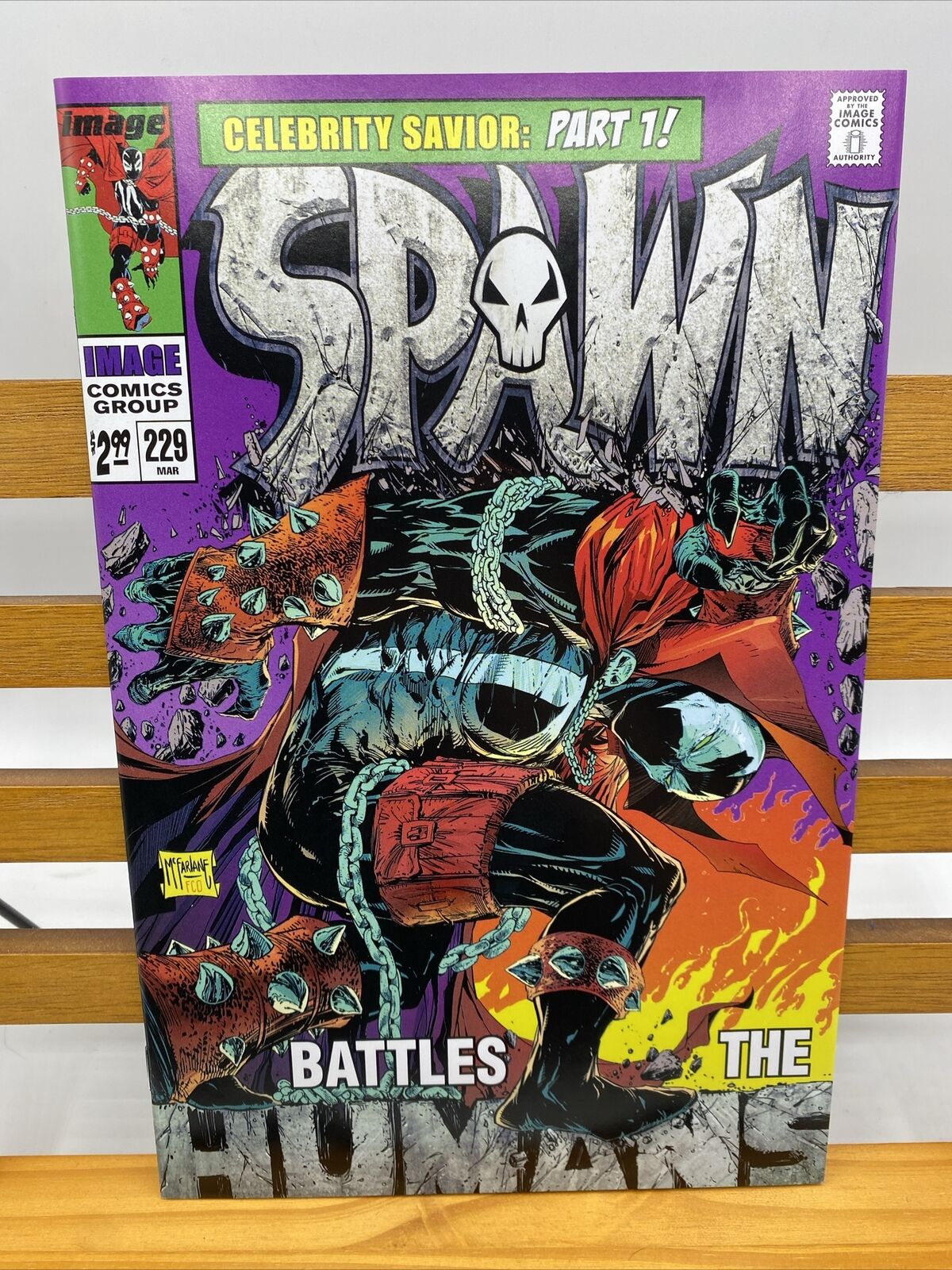 Spawn #229 - Image Comics - 1st Print - Todd Mcfarlane Cover - Low Print Run
