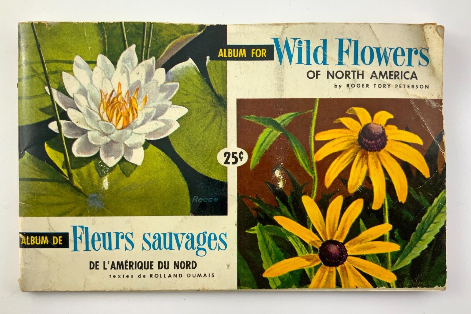 Wild Flowers of North America Brooke Bond Album Complete with Cards CC713