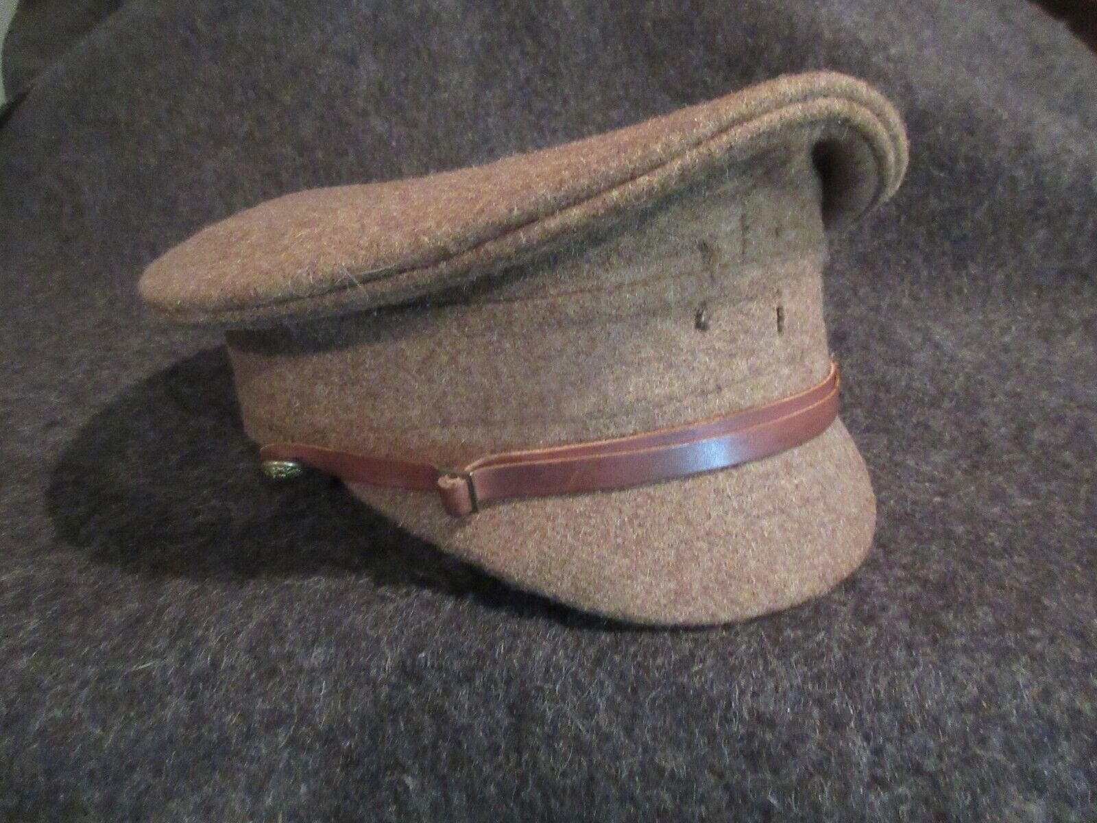 REPRO BRITISH WW1 SERIVE DRESS CAP WHAT PRICE GLORY WPG SD SIZE 7 1/4