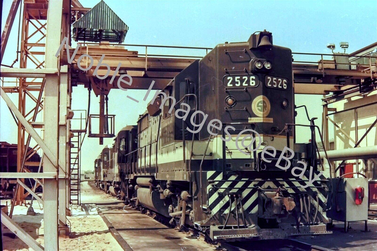 Southern Railway 2526 GP30 Diesel Locomotive Chicago Area 1 Color Negative 1970s