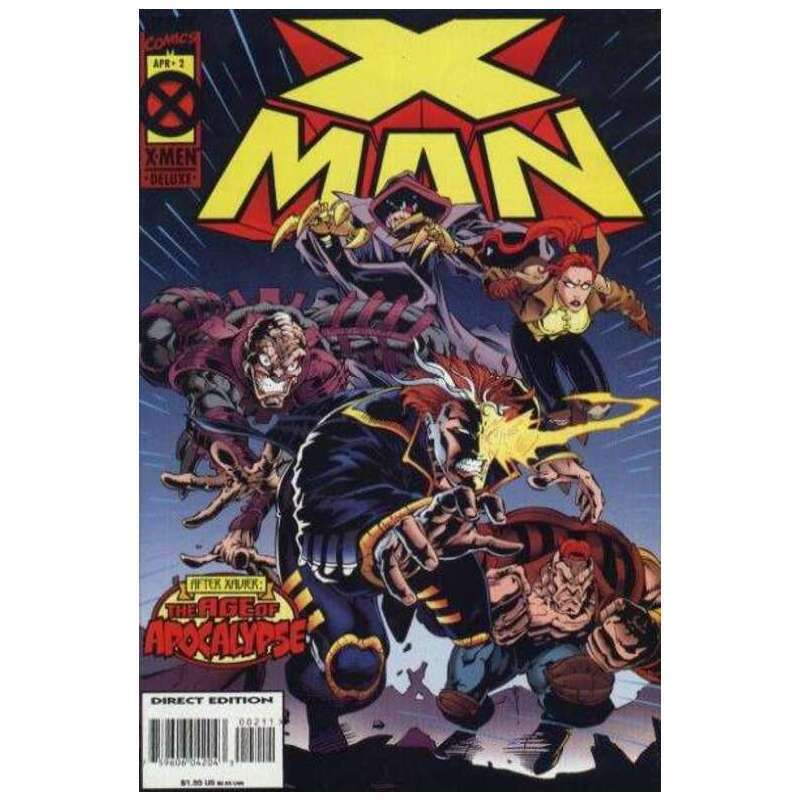 X-Man #2 in Near Mint minus condition. Marvel comics [w`