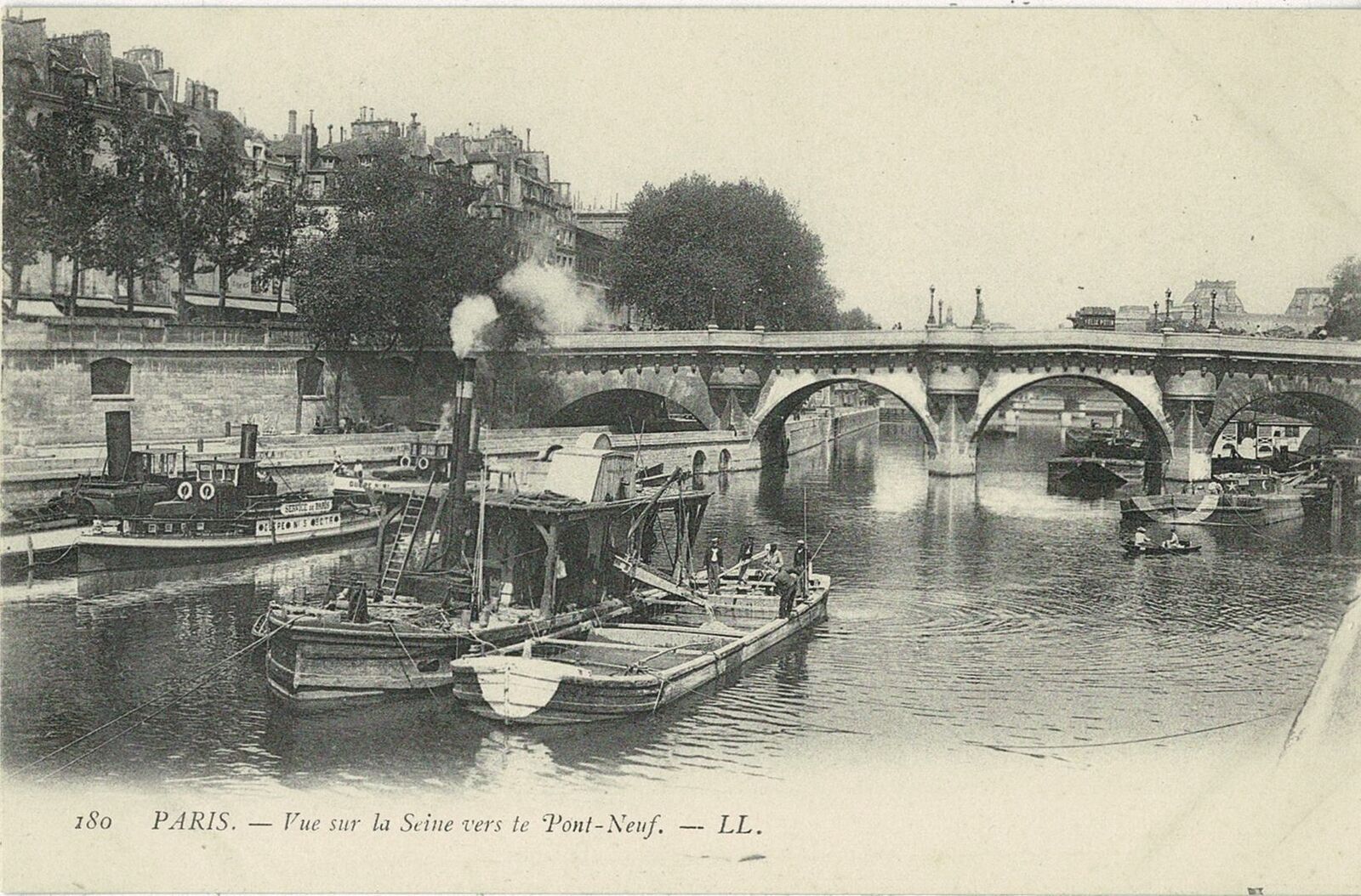 CPA - Paris - view of the Seine - Le Pont-Neuf