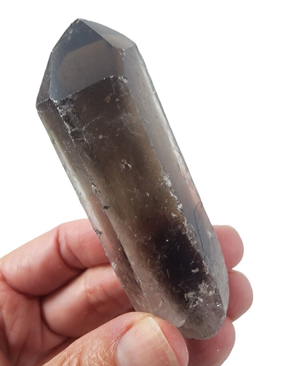 Smoky Quartz Crystal Natural Point 68.7 grams