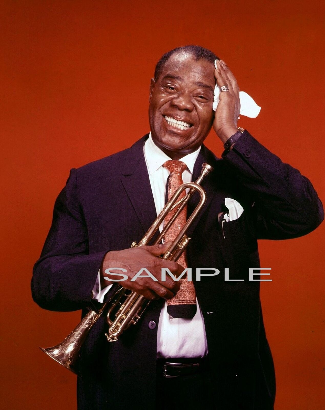 Jazz Legend LOUIS ARMSTRONG PHOTO #2