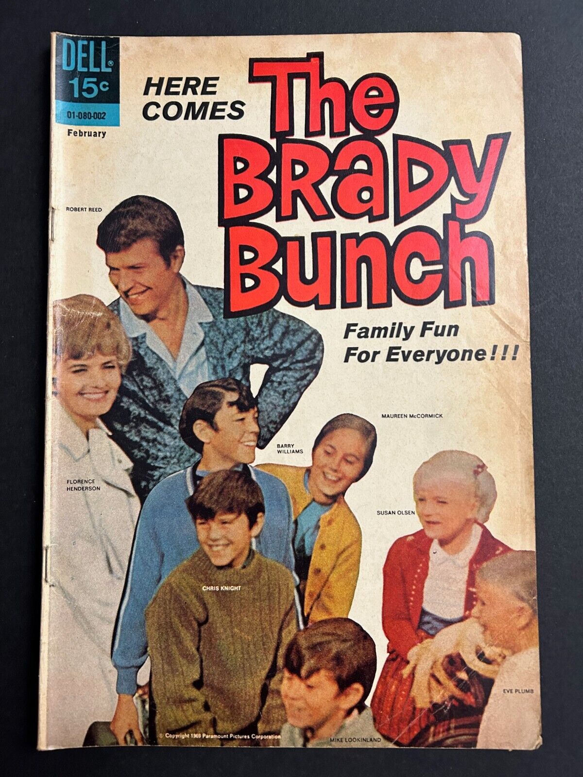 Brady Bunch 1 GD-VG -- Scarce, Lasted Only Two Issues, TV Show Comic 1970