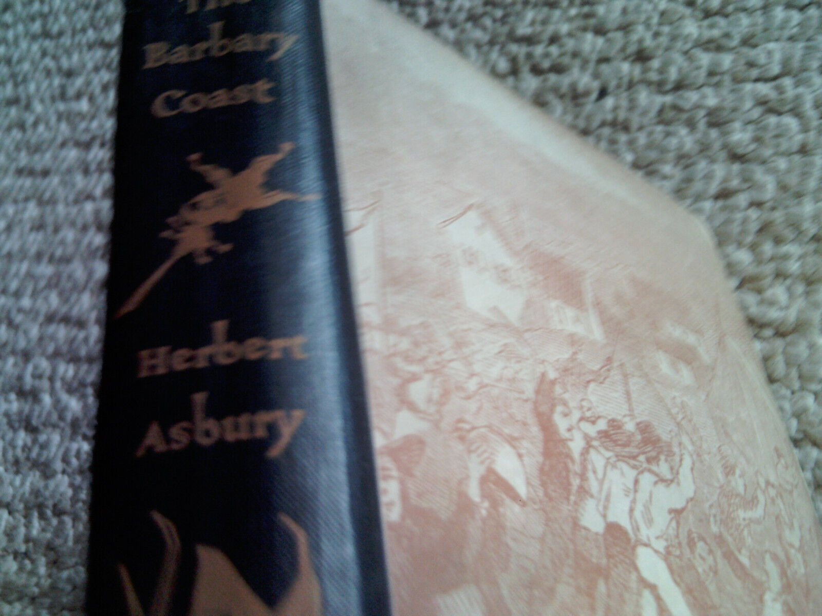 THE BARBARY COAST HERBERT ASBURY 1st Ed 1933 SAN FRAN UNDERWORLD Best Price WOW