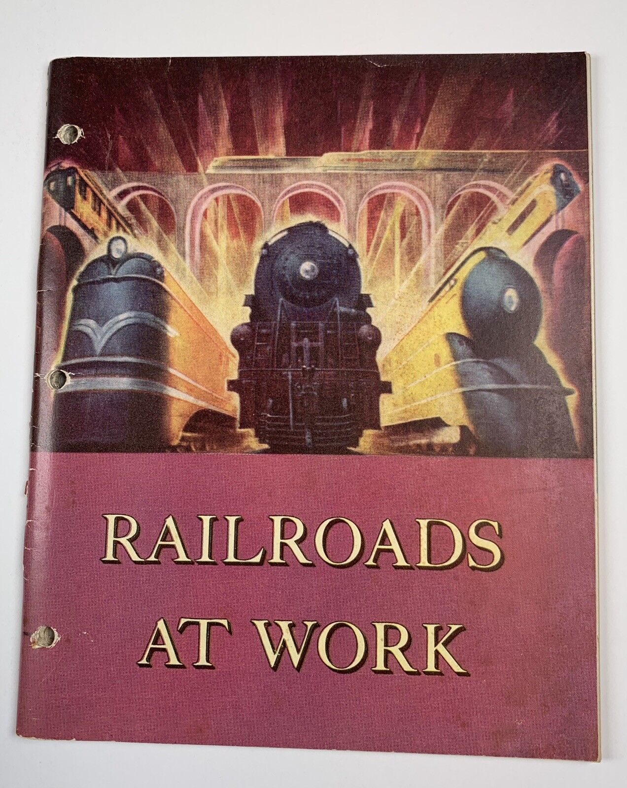 Vintage Railroads At Work 1950