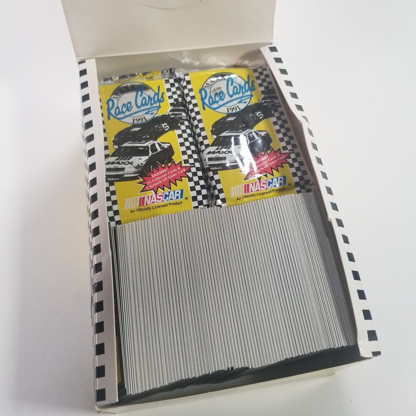 Collector Cards MAXX Race Big Lot 1991 Nascar  Opened and Unopened Packs