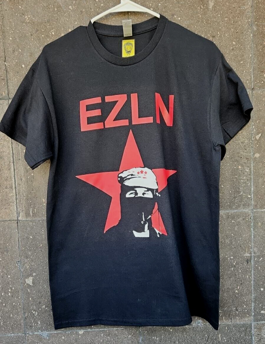 Mexican EZLN Guerrilla  Shirt Zapatista Subcomandante Marcos Chiapas Mexico