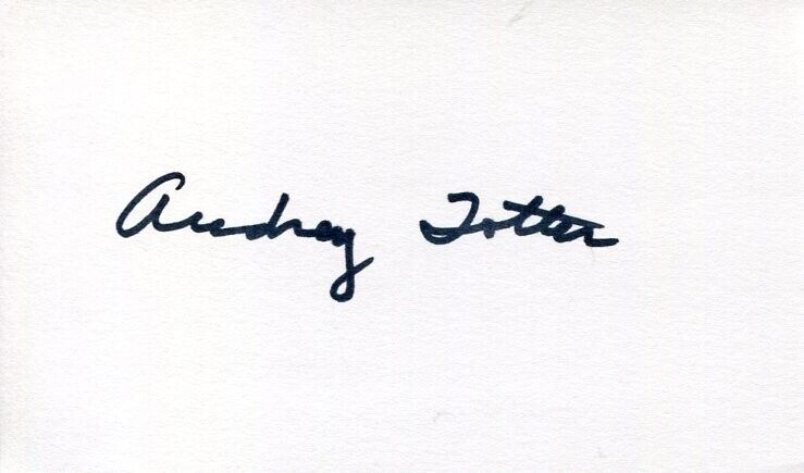 Audrey Totter The Postman Always Rings Twice Cimarron City Signed Autograph