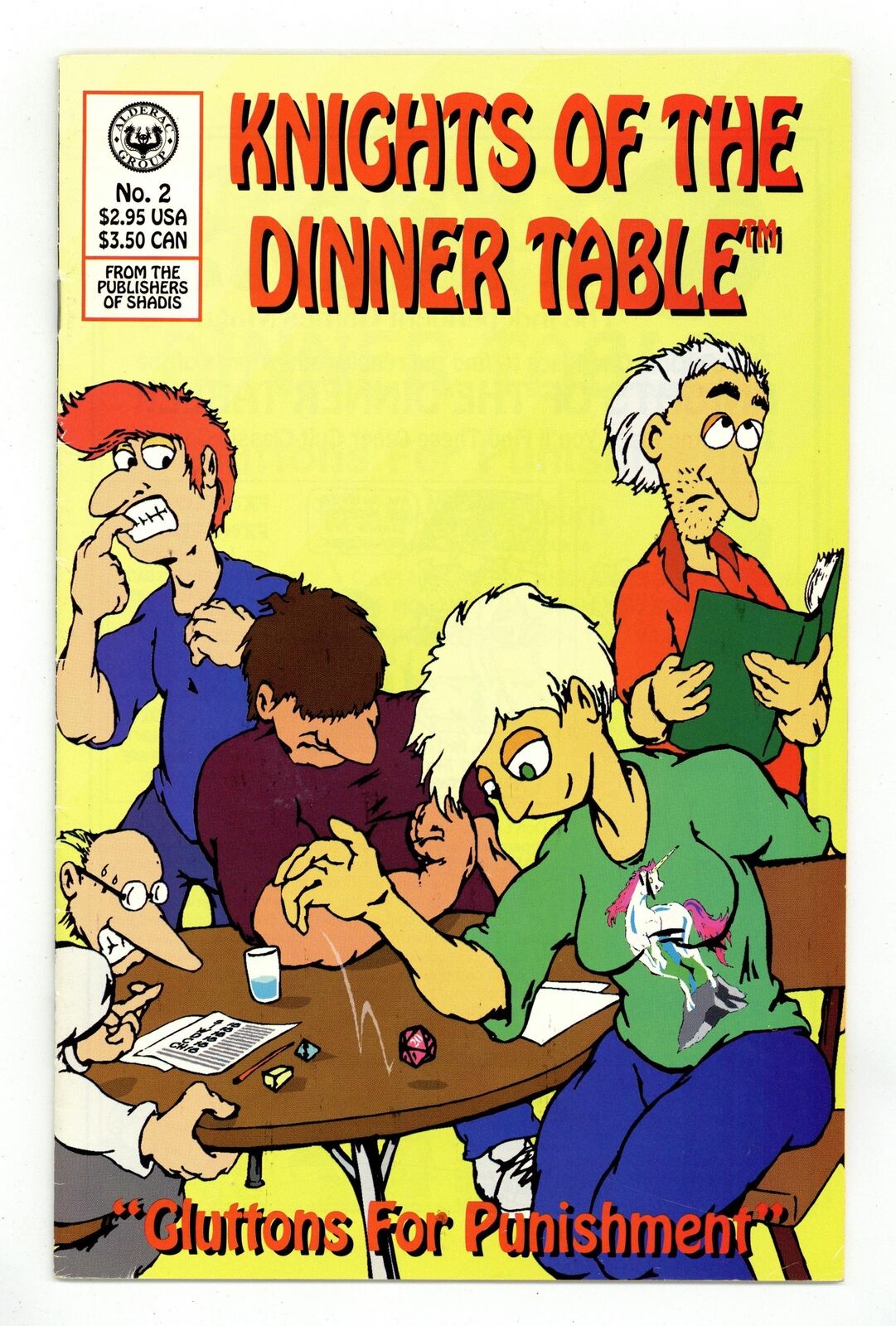 Knights of the Dinner Table #2 VG/FN 5.0 1995