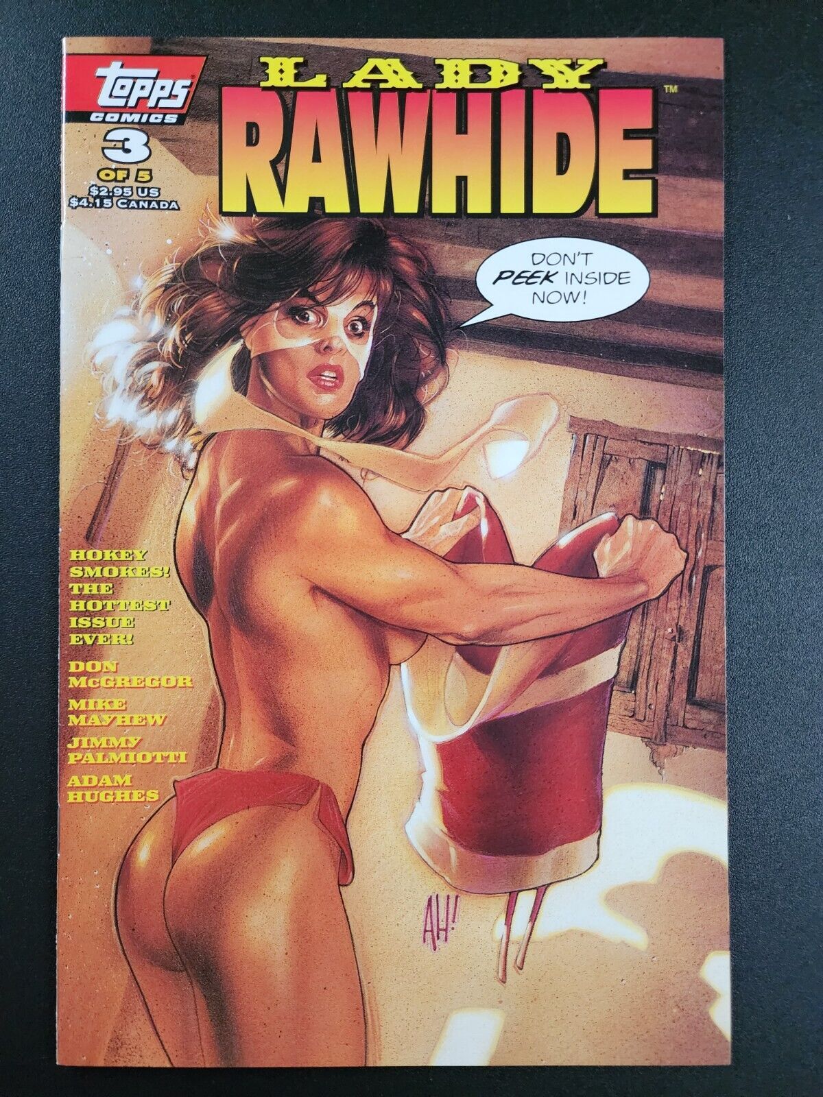 Lady Rawhide #3 NM  Topps Comics 1995 Zorro Adam Hughes Cover Don McGregor