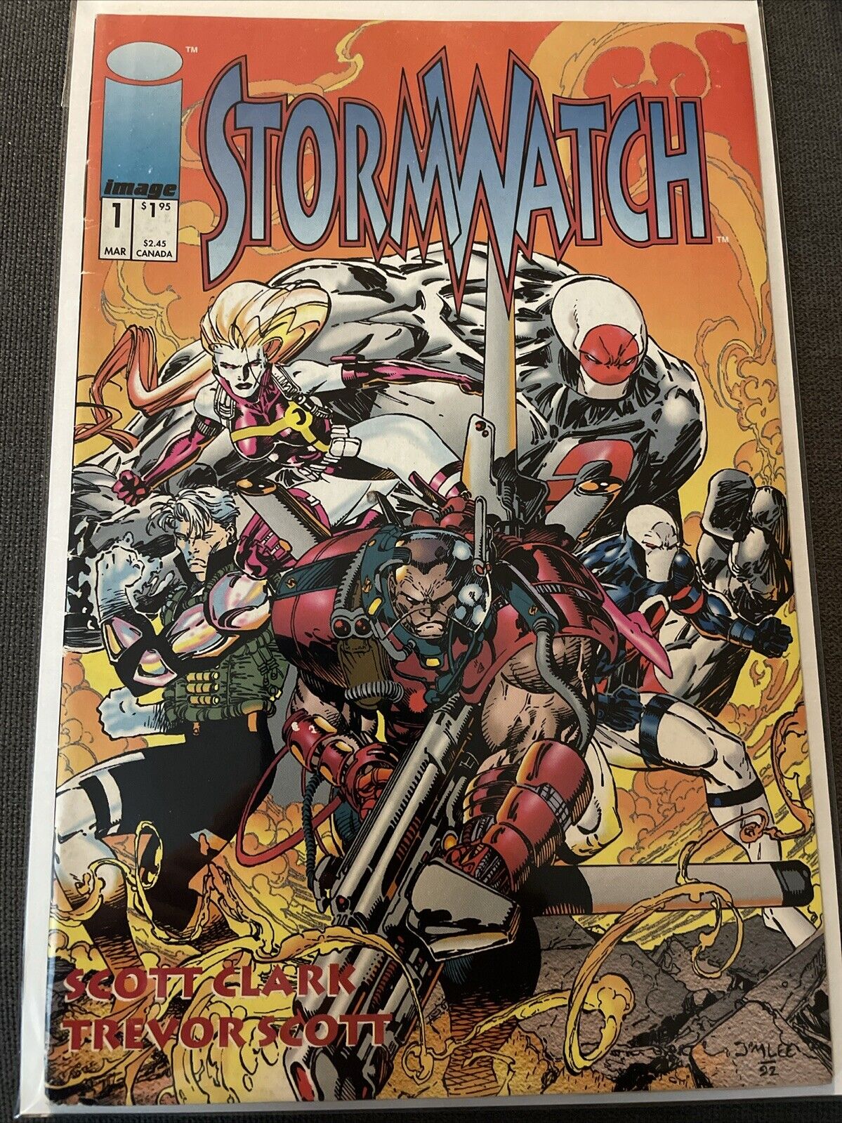 Image - STORMWATCH #1 (Good Condition) bagged and boarded